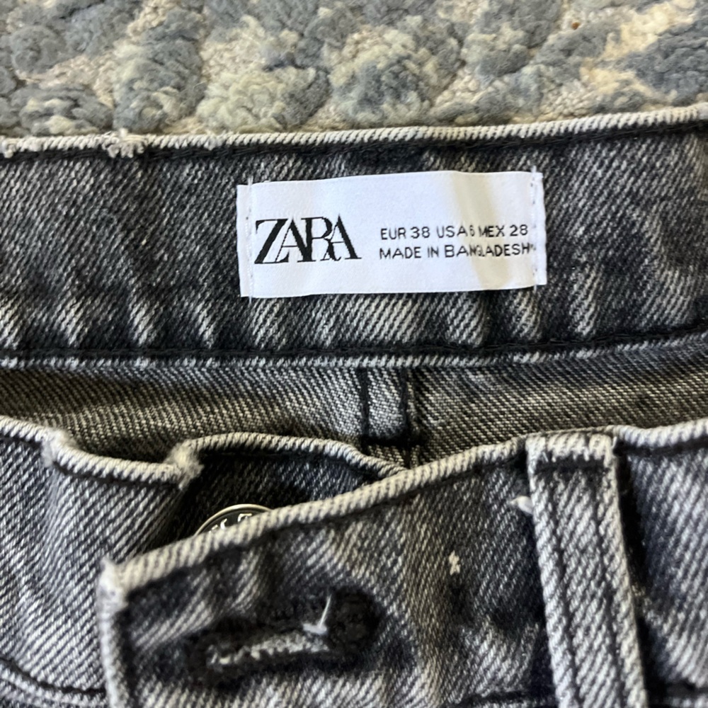 Zara Dark Jean Shorts
